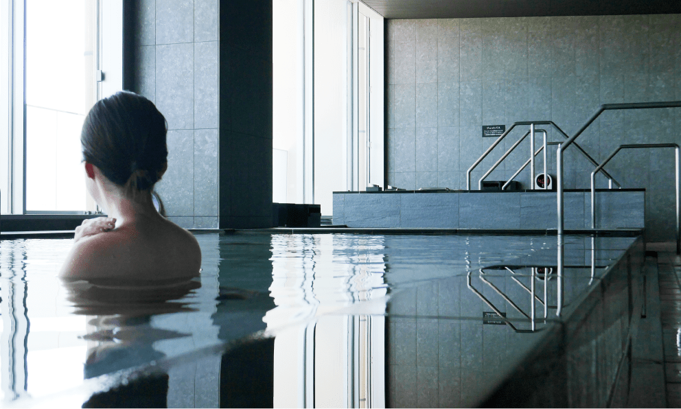 天然温泉「ギンバル温泉」